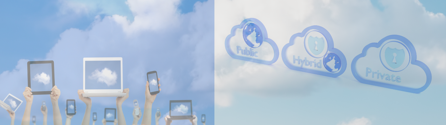 4 Common Cloud Types montage